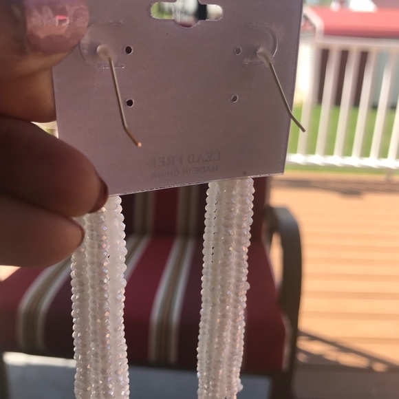 🌺 BEAUTIFUL NATASHA BEADED TASSEL EARRINGS 🌺 - Picture 8 of 8